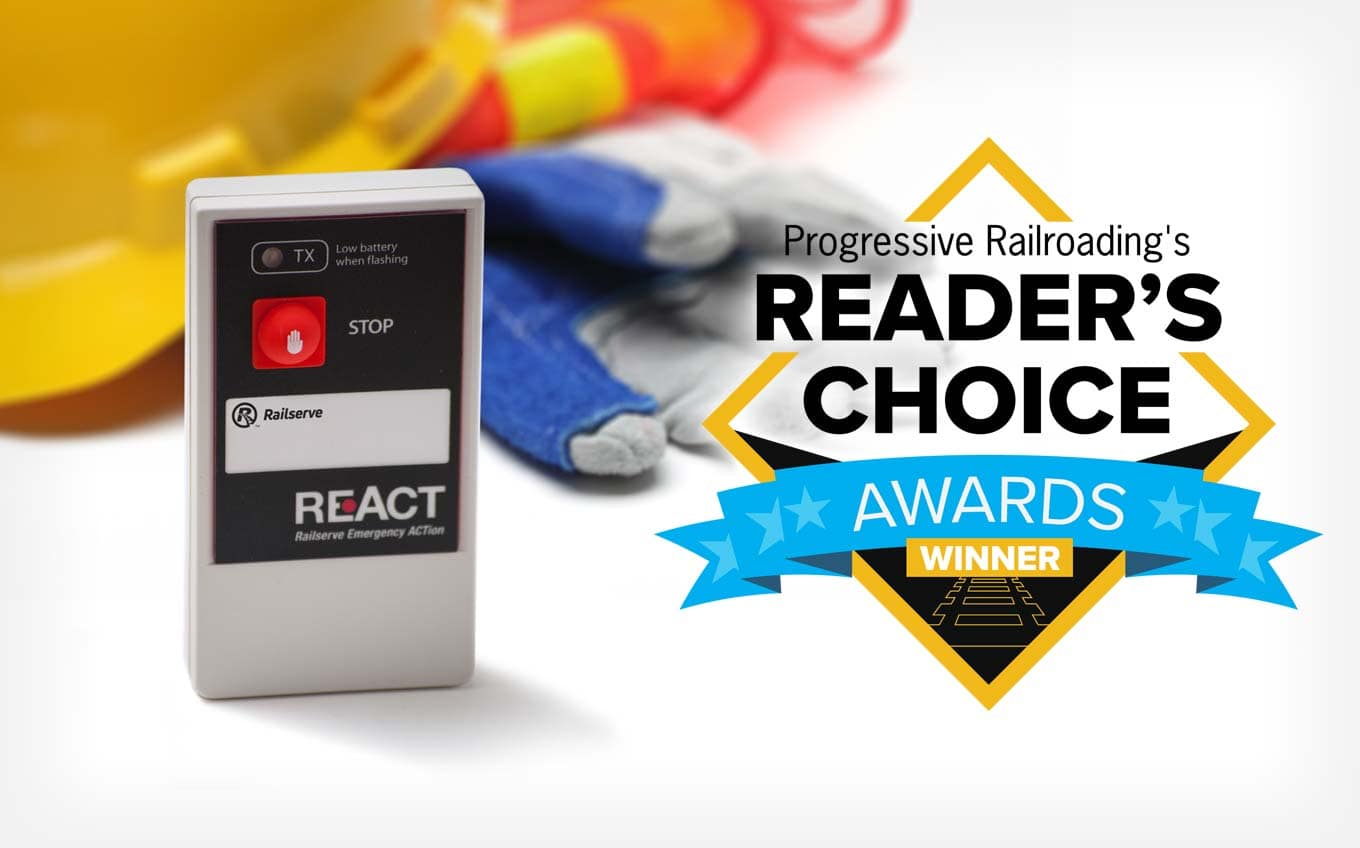 REAct Device and Progressive Railroading's Reader's Choice Award